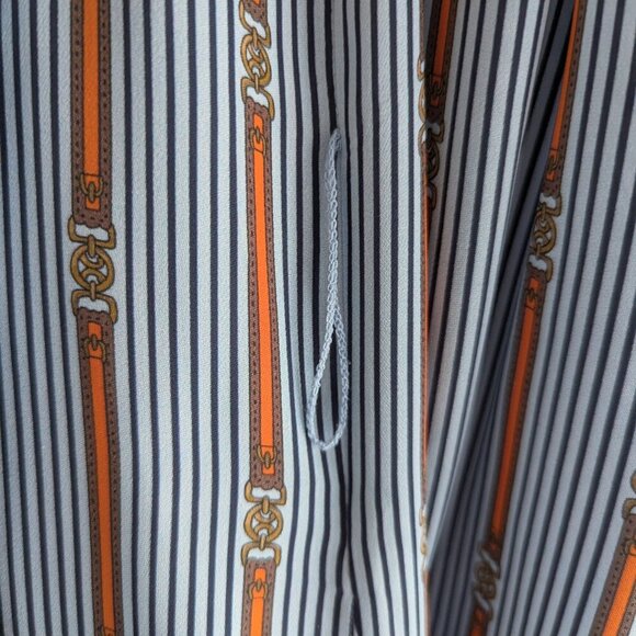 Brooks Brothers Georgette Silk Shirt Dress *missing belt - Picture 11 of 12